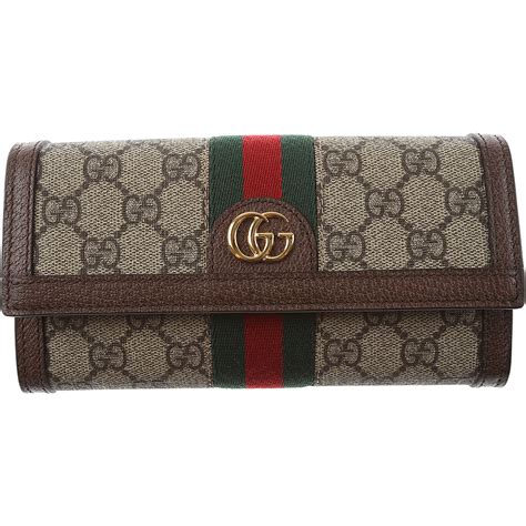 gucci womens wallet white|gucci authentic wallet.